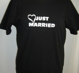 Just Married T-shirt till honom