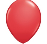 Ballong Skimrande Röd 25 pack