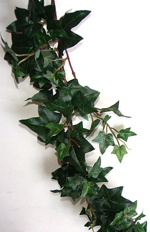 brollopsbubblor.se - Rosenblad & Murgröna - Murgrönegirlang - 7 cm blad
