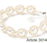 Armband små blommor