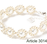 Armband små blommor