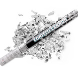 Konfettikanon Silver Metallic