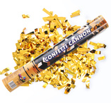 Konfettikanon Guld Metallic