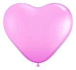 Hjärtformad rosa 10 pack