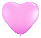 Hjärtformad rosa 10 pack