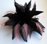 Fascinator Fjäder Rosa