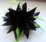 Fascinator Fjäder Grön