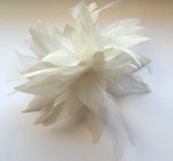 Fascinator Fjäder Ivory