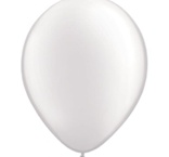 Ballong Skimrande Vit 25 pack