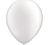 Ballong Skimrande Vit 25 pack