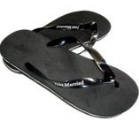 Fynd! Just Married Flip Flops Svarta Herrstorlek