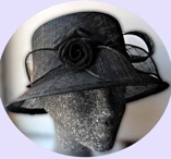 Hatt 20tal Svart