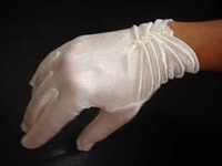 Moments of Luxury - Handskar - Kort Handske Tiffany Ivory